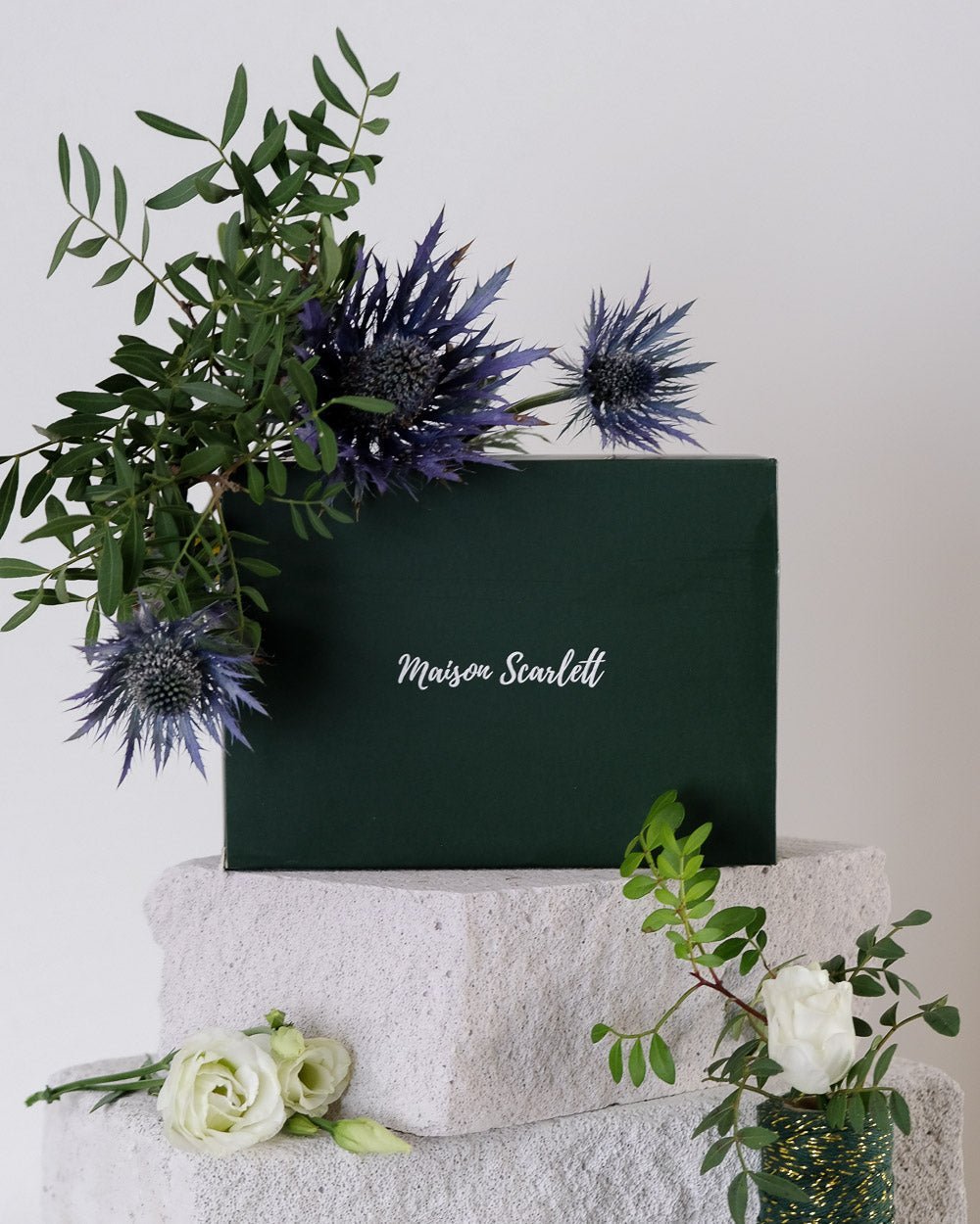 Brigitte velvet travel jewelry box - outlet