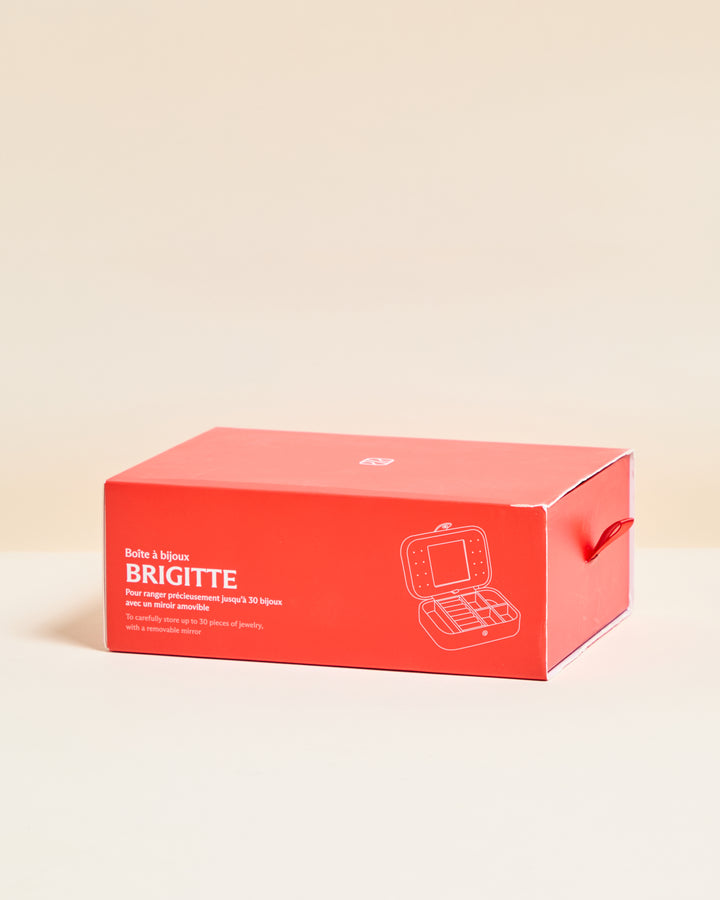 Brigitte teddy travel jewelry box
