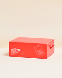 Brigitte velvet travel jewelry box