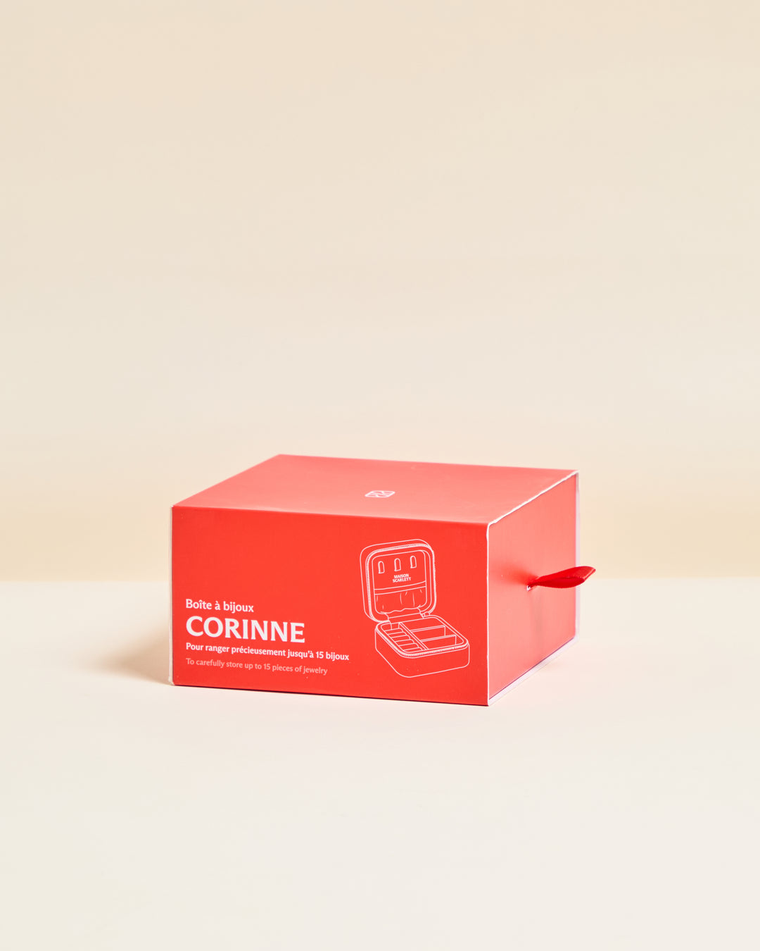 Corinne teddy travel jewelry box