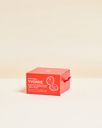 Yvonne corduroy travel jewelry box