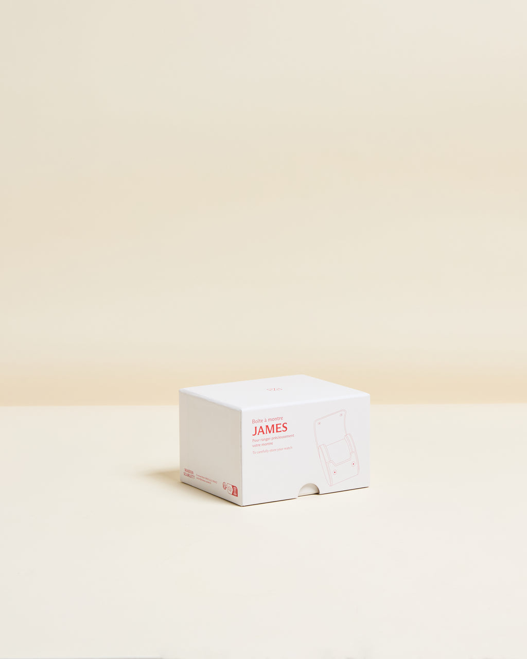 James 1 Travel Watch Box, 1 Slot