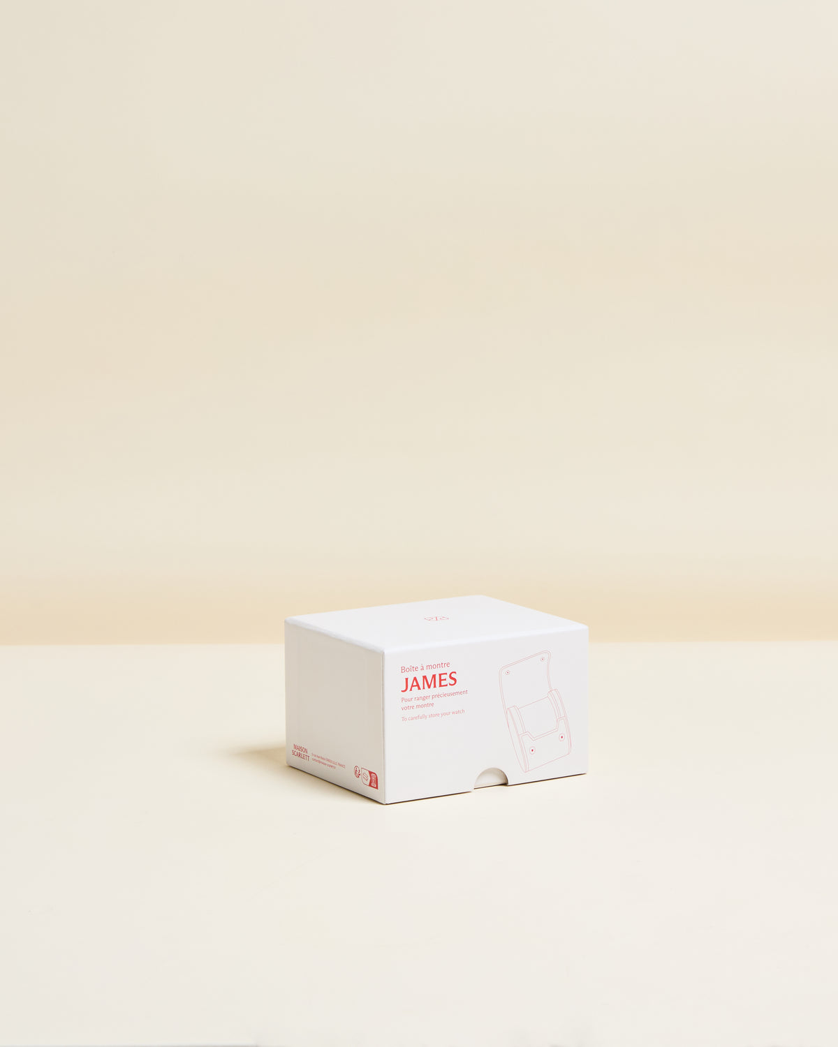 James 1 Travel Watch Box, 1 Slot