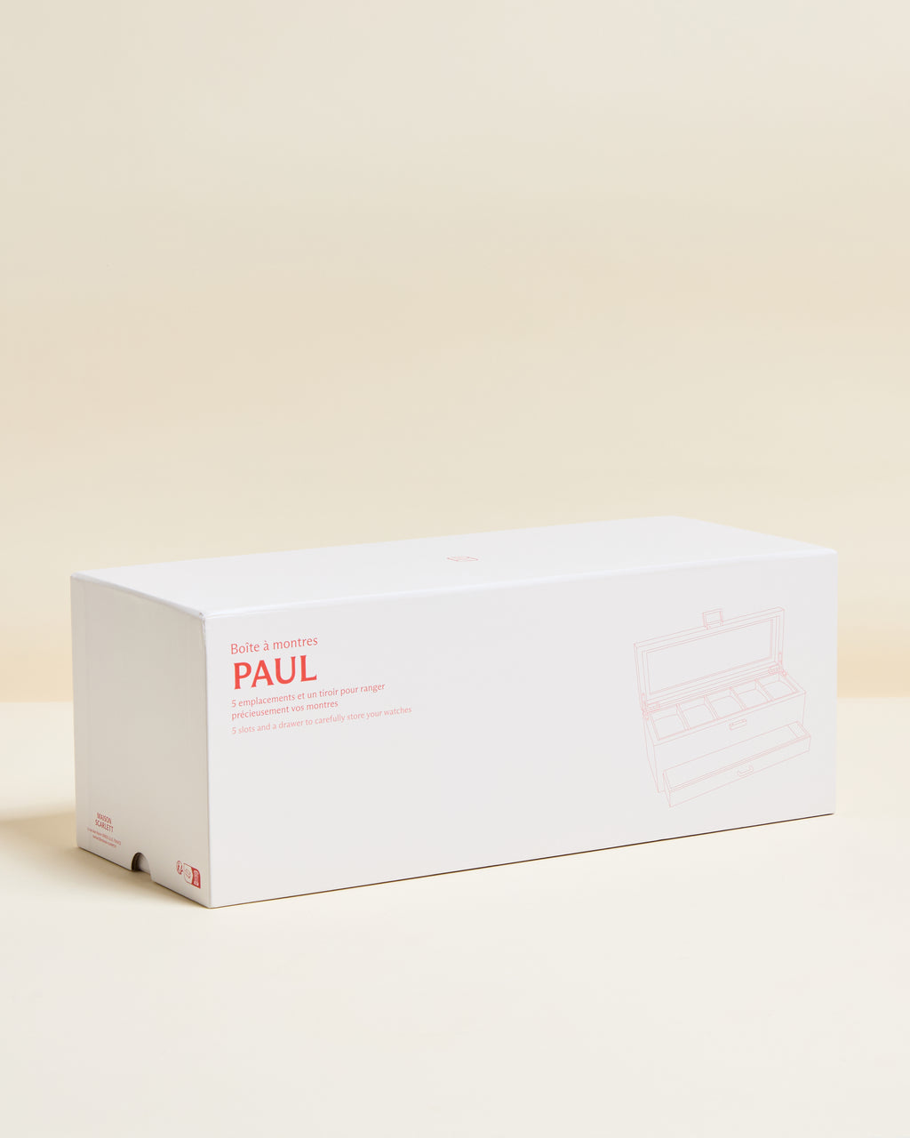 Paul Watch Box with 5 Slots