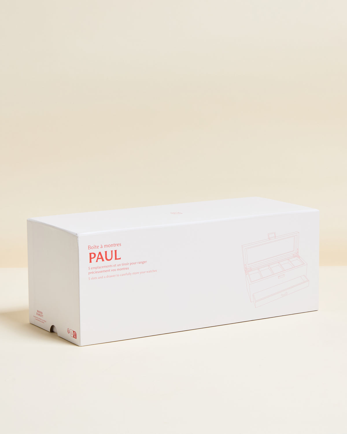 Paul Watch Box with 5 Slots