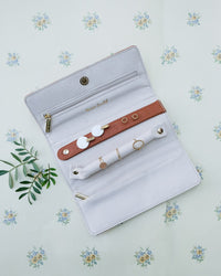 Catherine PU jewelry pouch - outlet