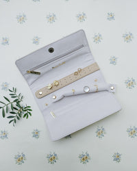 Catherine PU jewelry pouch - outlet