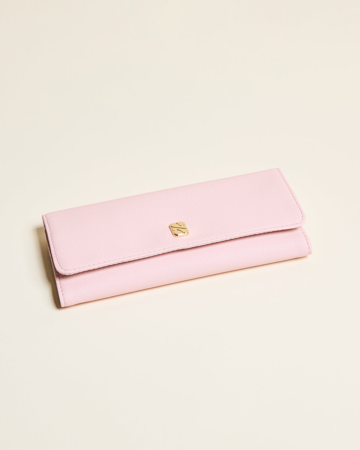 Catherine PU leather travel jewelry pouch