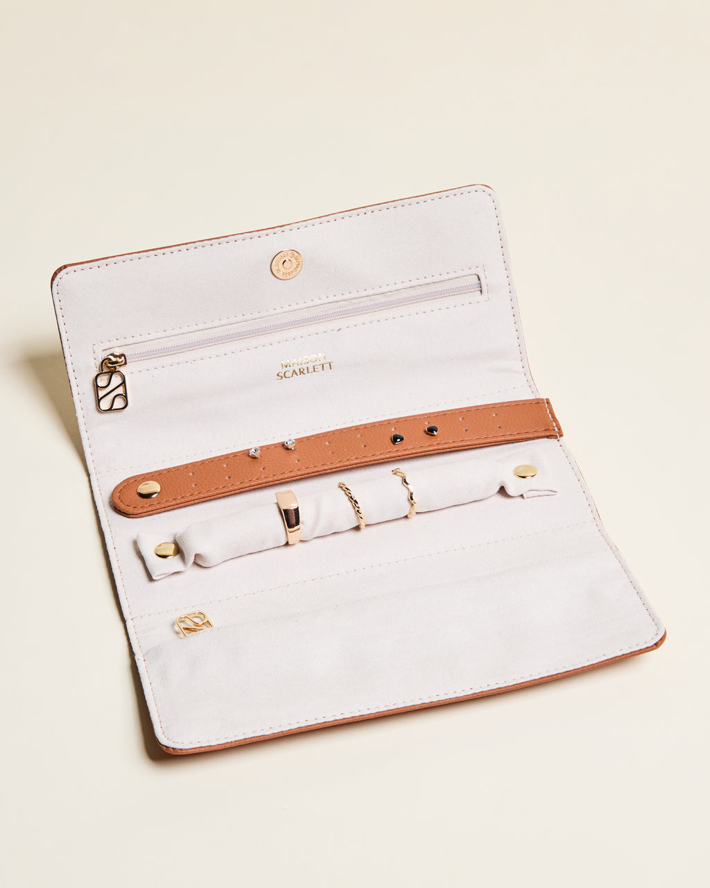 Catherine PU jewellery pouch