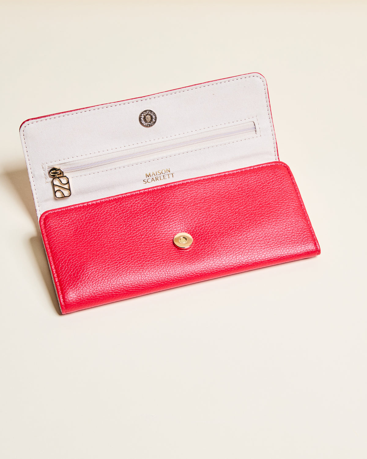 Catherine PU leather travel jewelry pouch