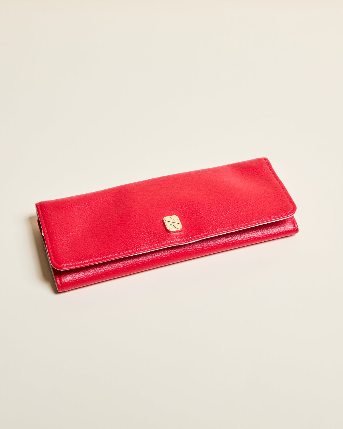 Catherine PU leather travel jewelry pouch