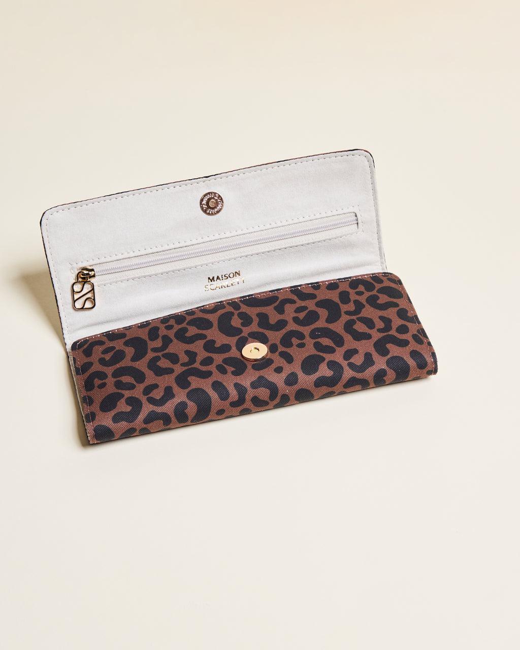 Catherine Leopard Jewelry Pouch