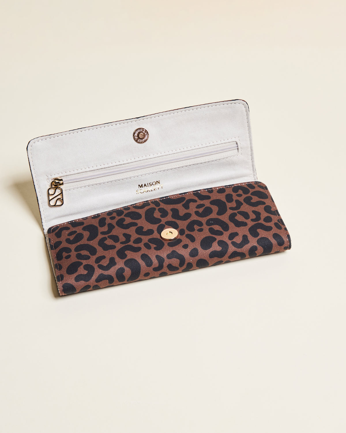 Catherine Leopard Jewelry Pouch