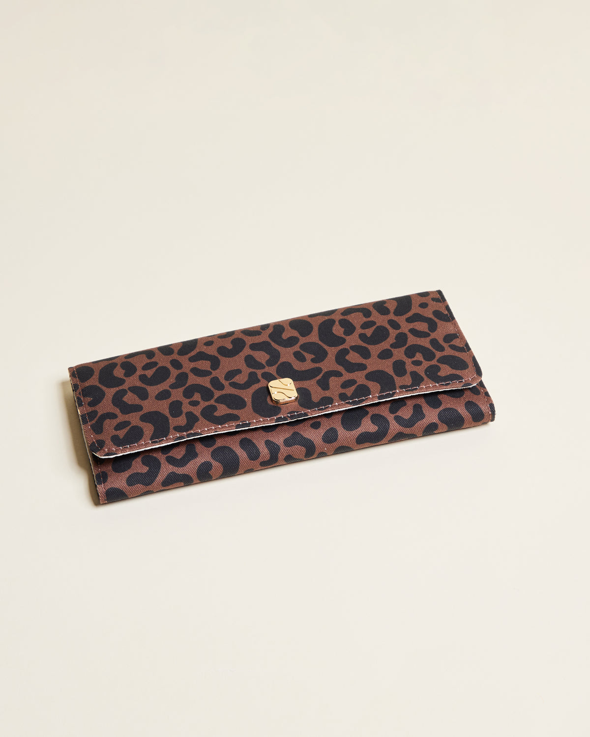Catherine Leopard Jewelry Pouch