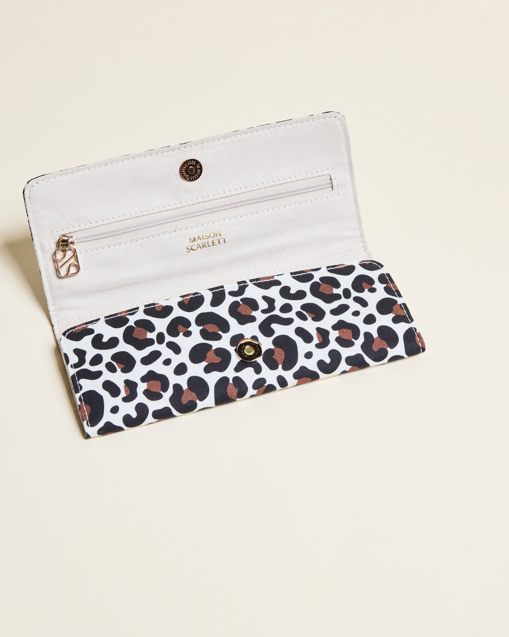Catherine Leopard Jewelry Pouch