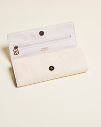 Catherine Linen-Look Jewelry Pouch
