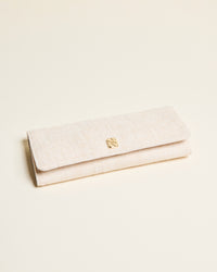 Catherine Linen-Look Jewelry Pouch