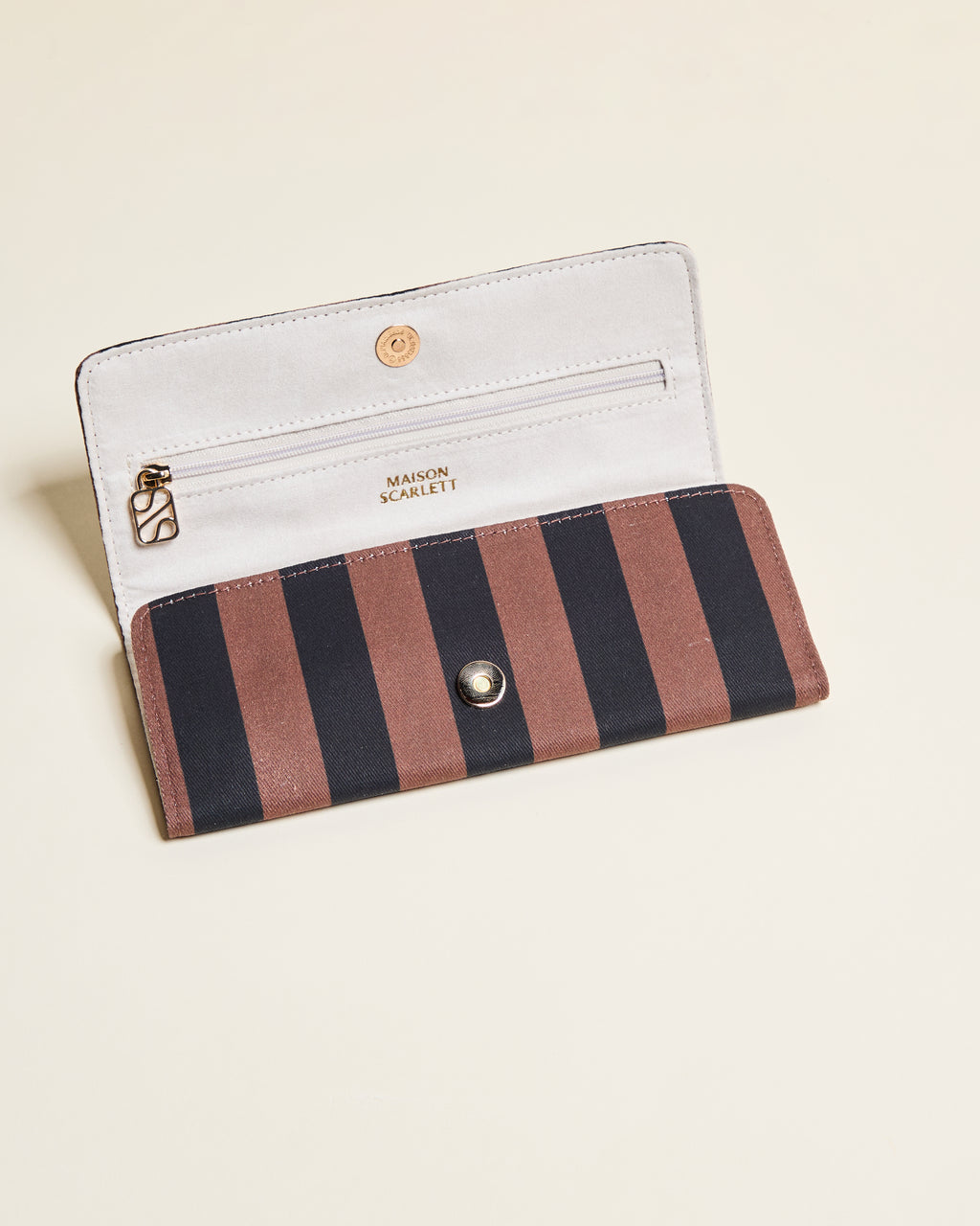 Catherine Stripes Jewelry Pouch