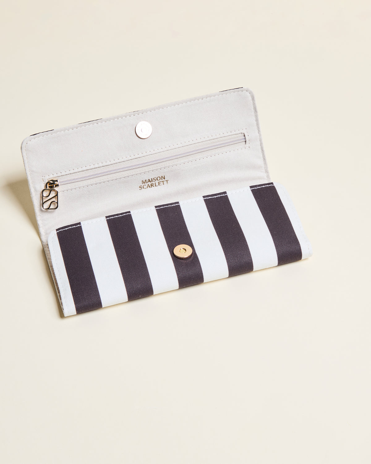 Catherine Stripes Jewelry Pouch