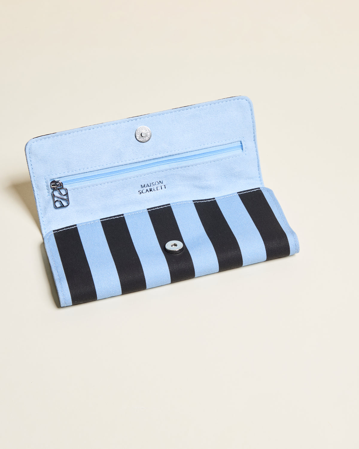 Catherine Stripes Jewelry Pouch