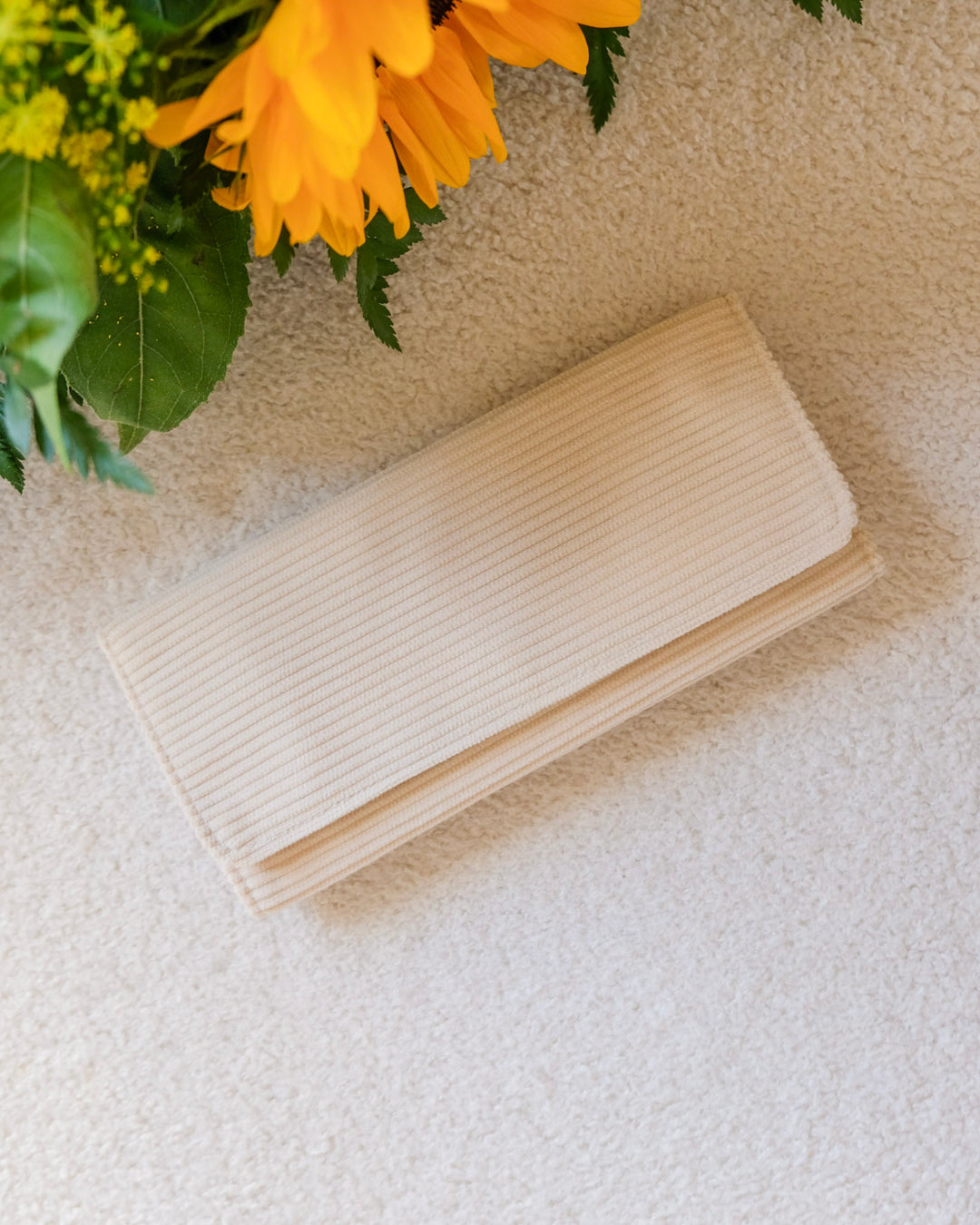 Catherine corduroy travel jewelry pouch