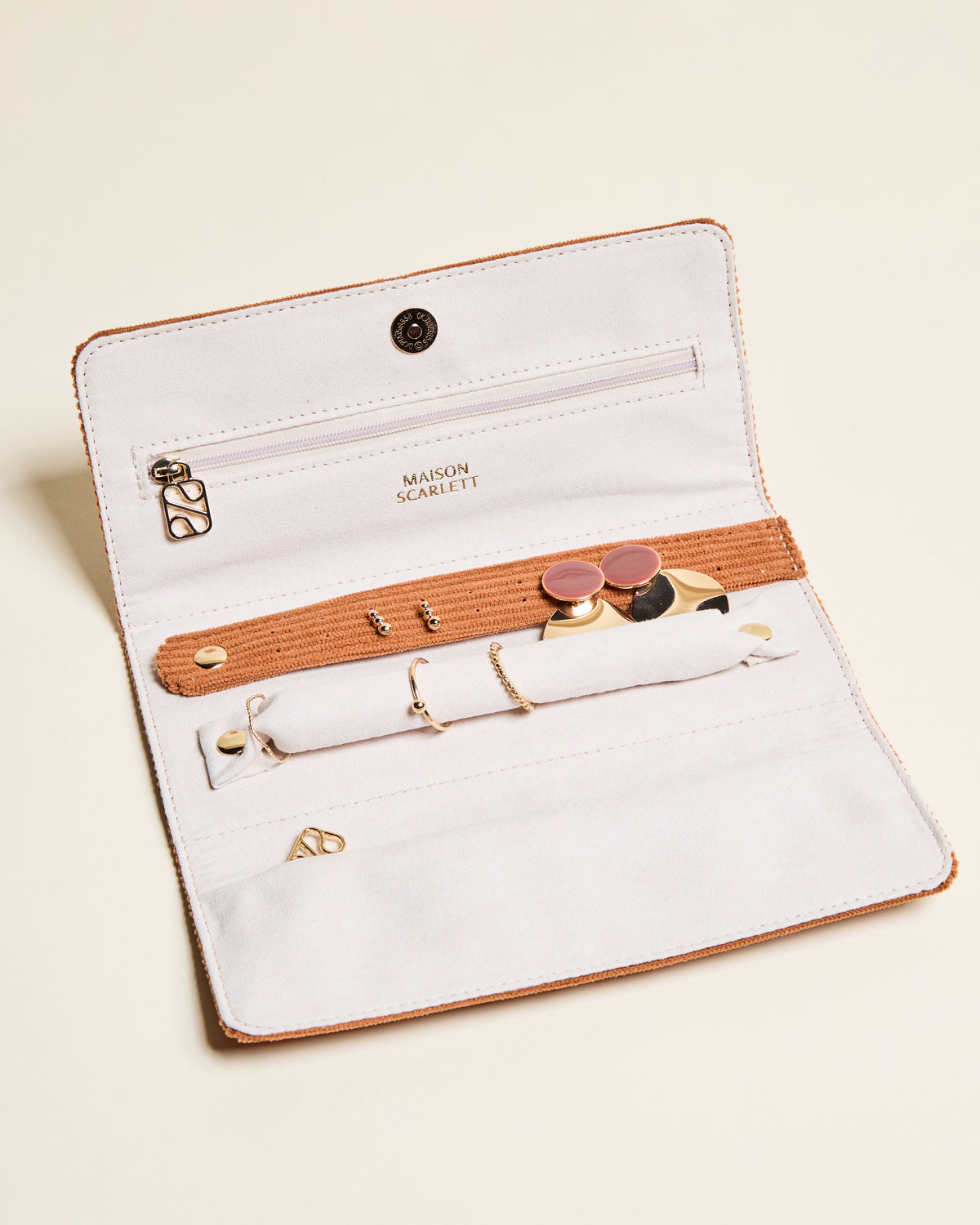 Catherine Corduroy Jewelry Pouch