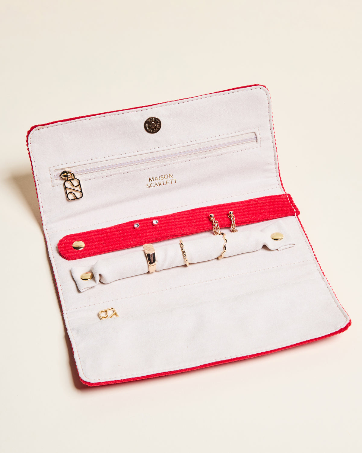 Catherine Corduroy Jewelry Pouch