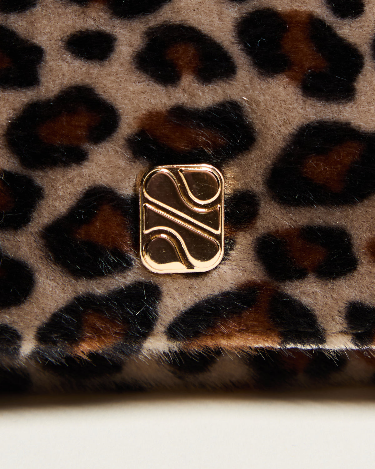 Catherine leopard travel jewelry pouch