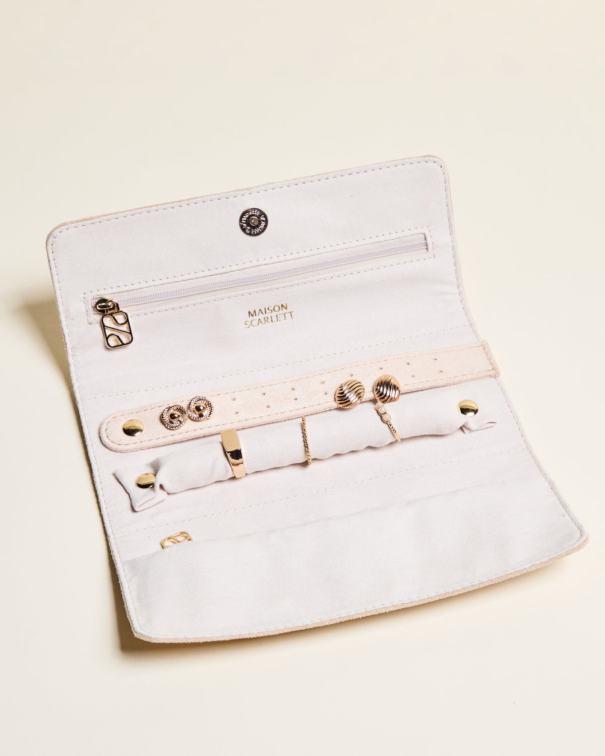 Catherine velvet jewelry pouch