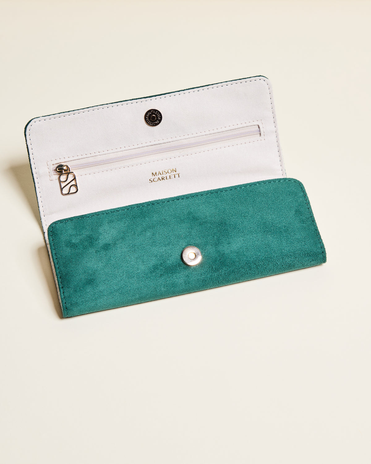Catherine velvet travel jewelry pouch