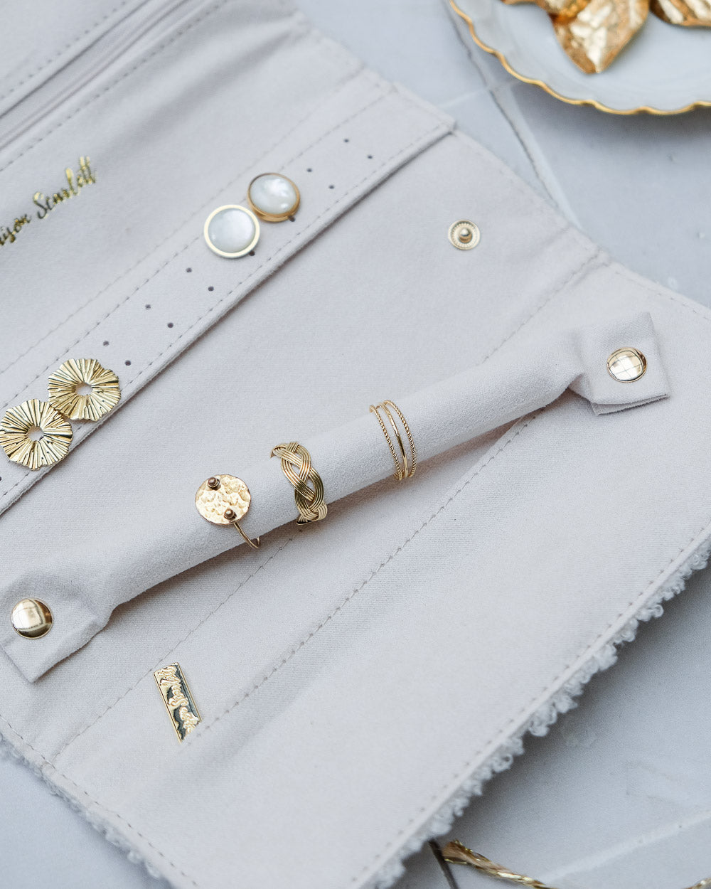 Catherine teddy travel jewelry pouch-feature-2