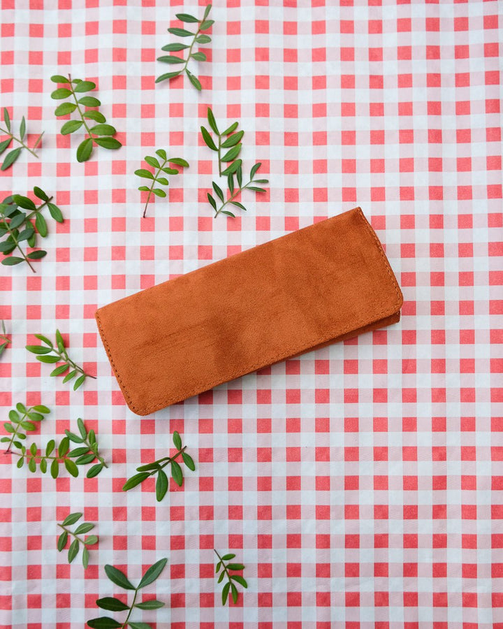 Catherine velvet travel jewelry pouch