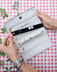 Catherine Velvet Jewelry Pouch - Outlet