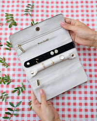 Catherine Velvet Jewelry Pouch - Outlet