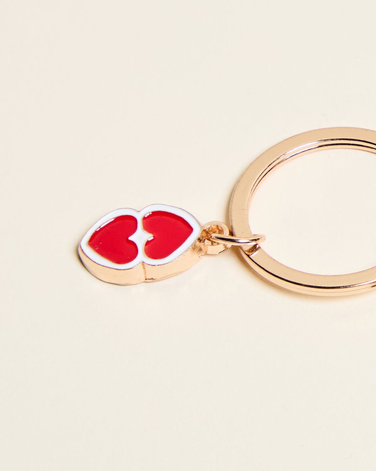 Kisses Kisses Keychain