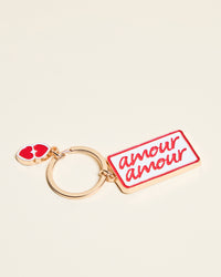 Kisses Kisses Keychain