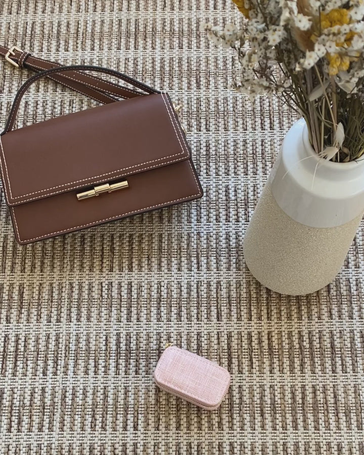 Marie teddy mini travel jewelry box