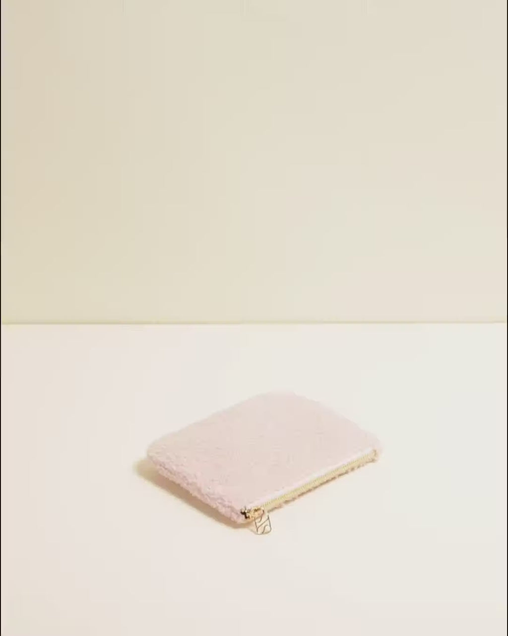 Gabrielle Bouclé Toiletry Bag