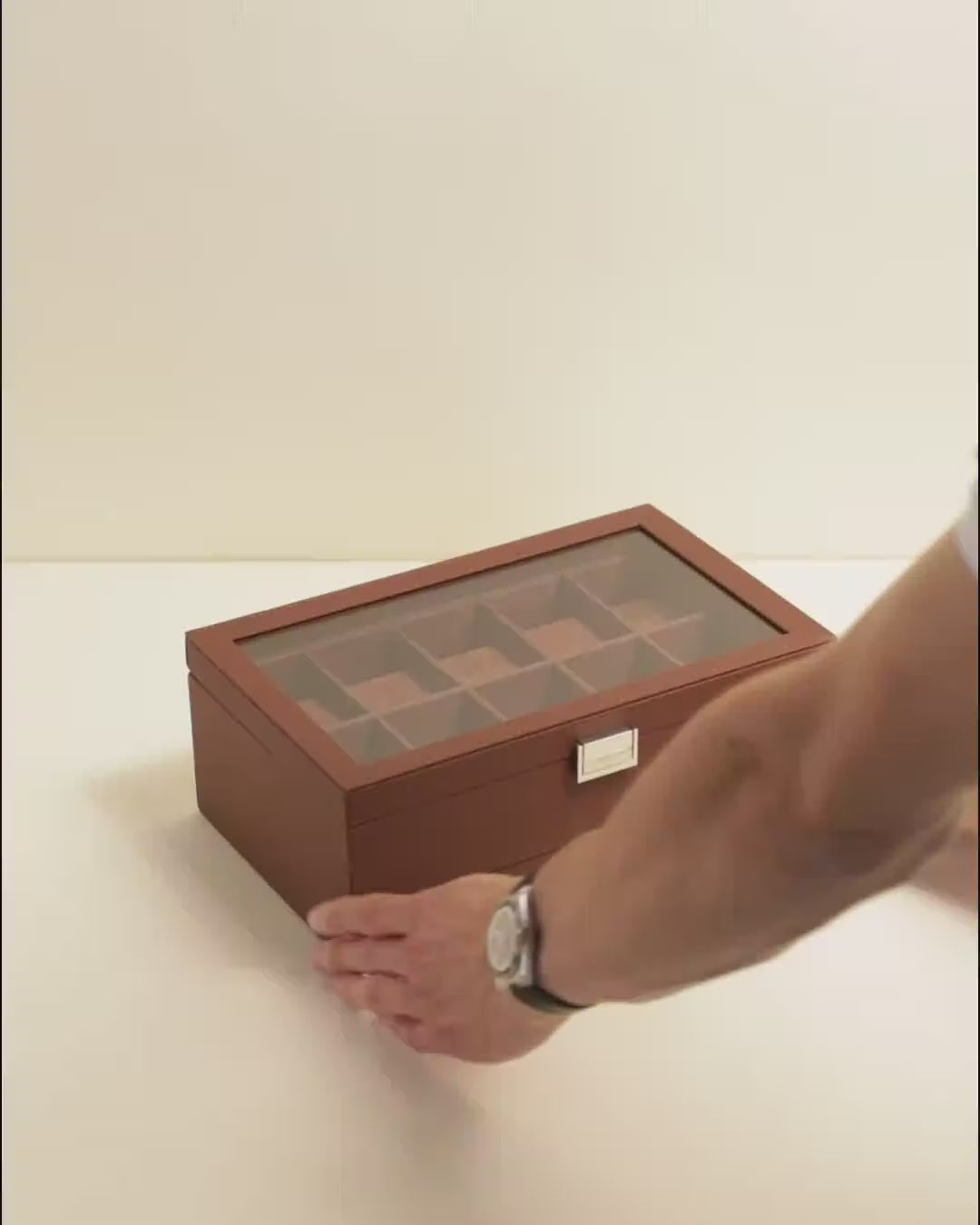 Paul watch box with 10 compartments