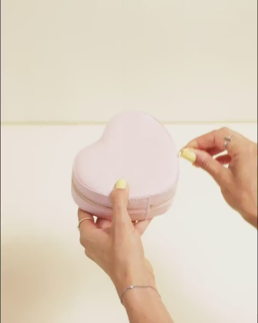 Céleste Heart Jewelry Box