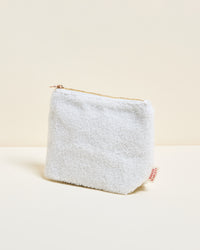 Adélaïde bouclé toiletry bag