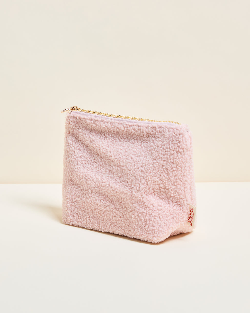Adélaïde bouclé toiletry bag