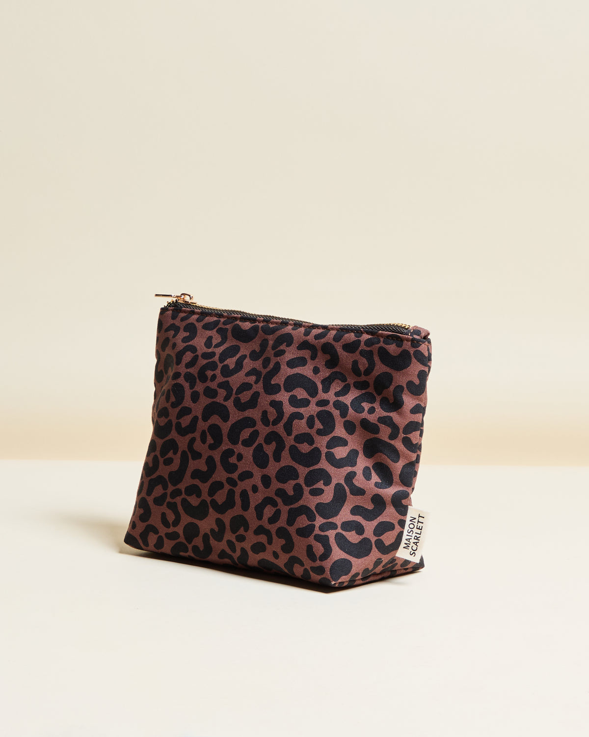 Adélaïde Leopard Toiletry Bag