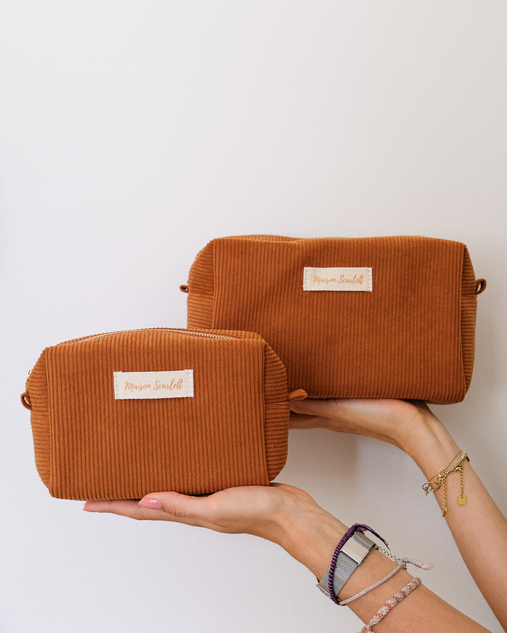 Charlotte corduroy toiletry bag - outlet