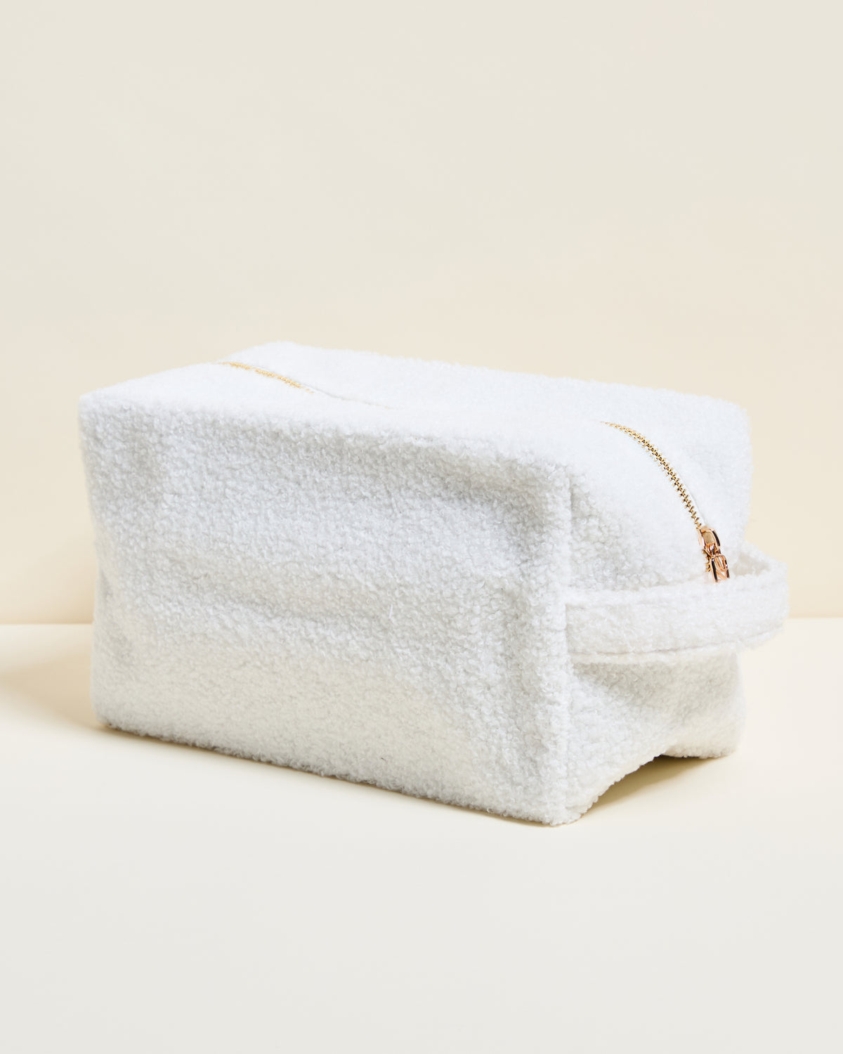 Charlotte Bouclé Toiletry Bag
