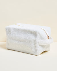 Charlotte Bouclé Toiletry Bag