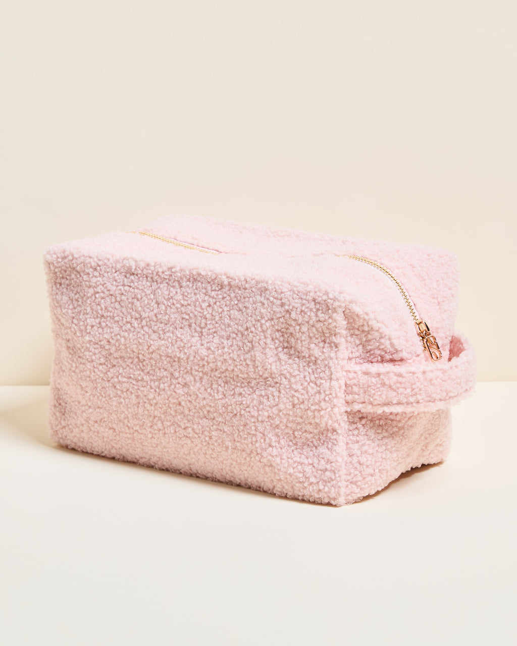 Charlotte Bouclé Toiletry Bag