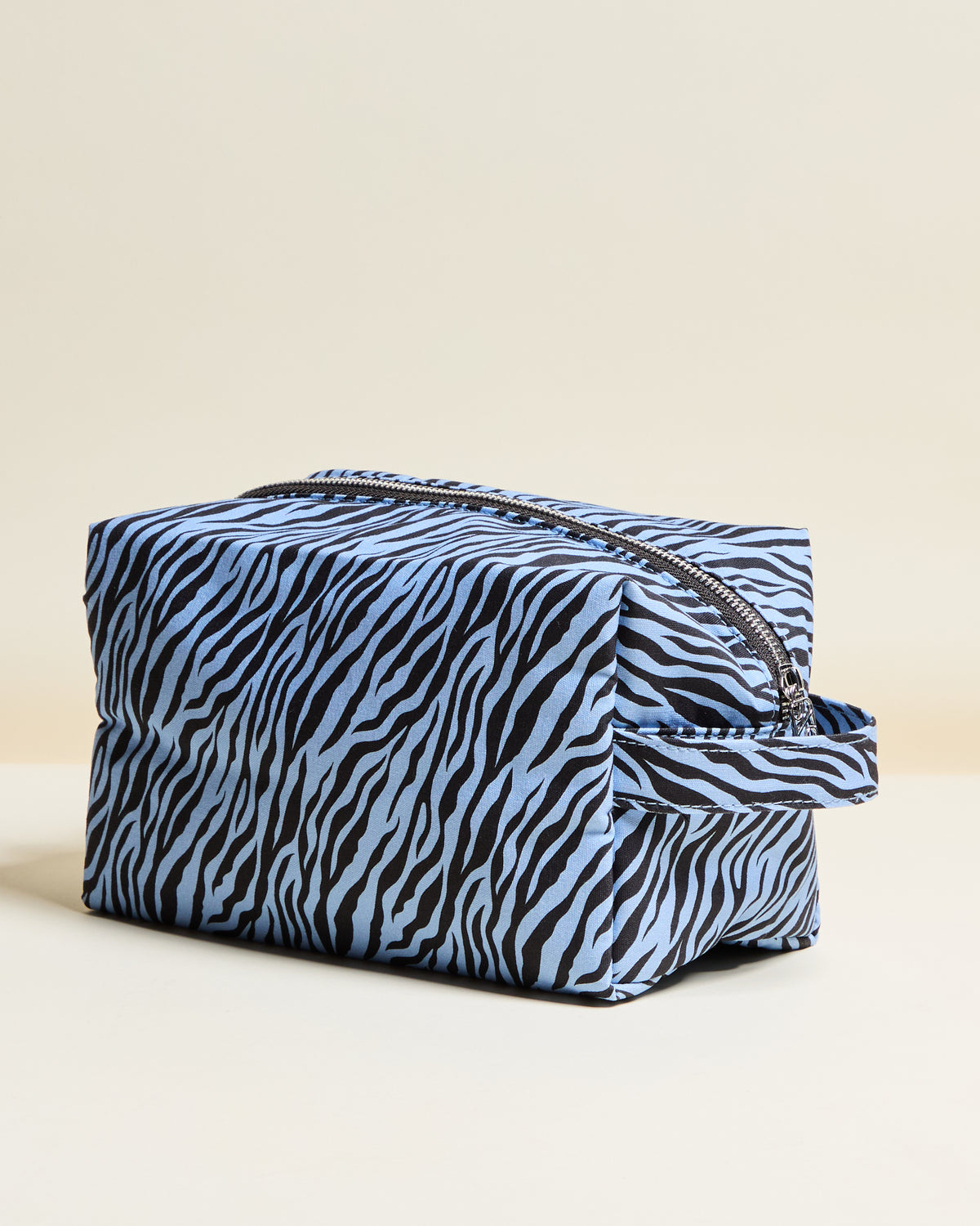 Charlotte Zebra Toiletry Bag