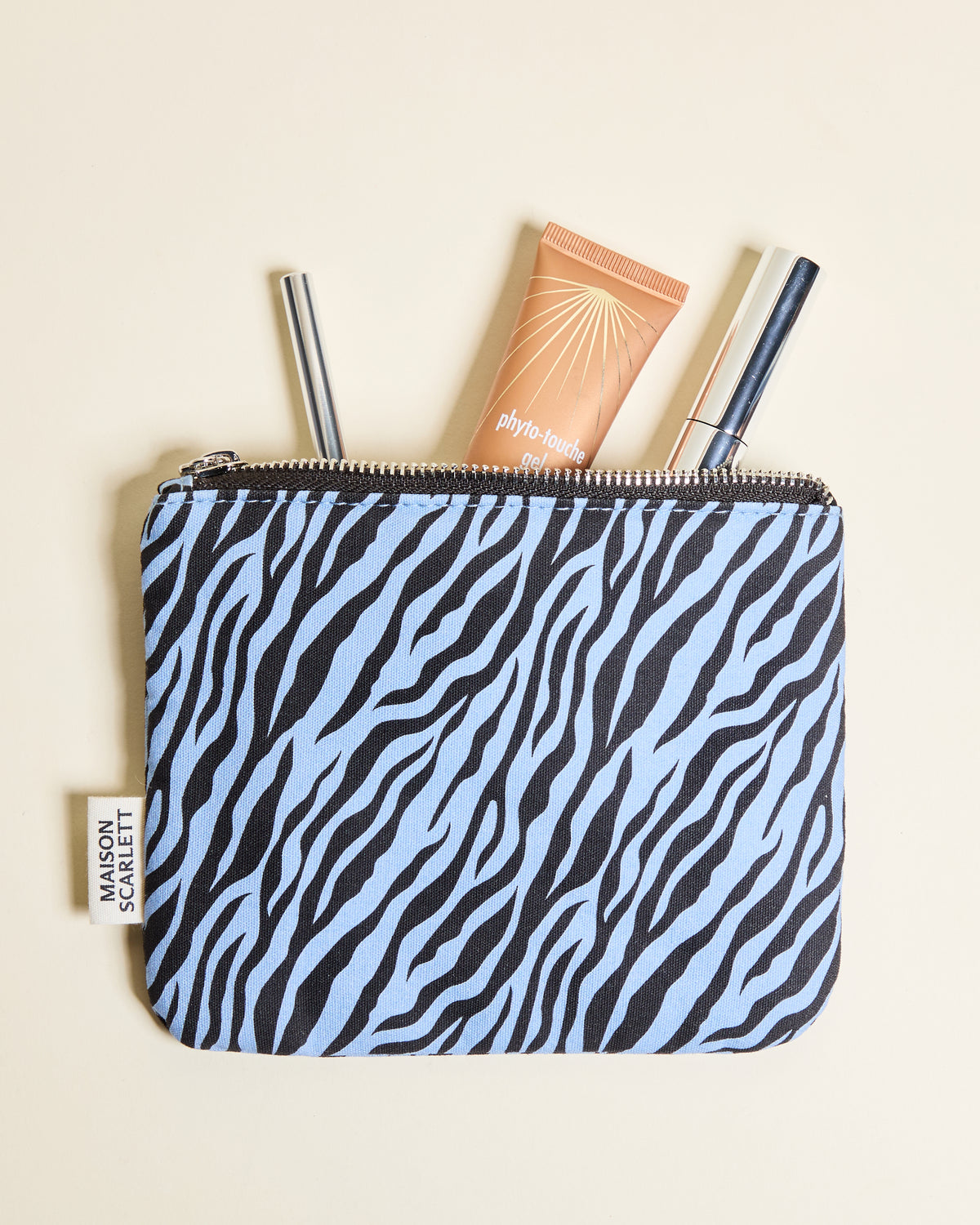 Gabrielle Zebra Toiletry Bag